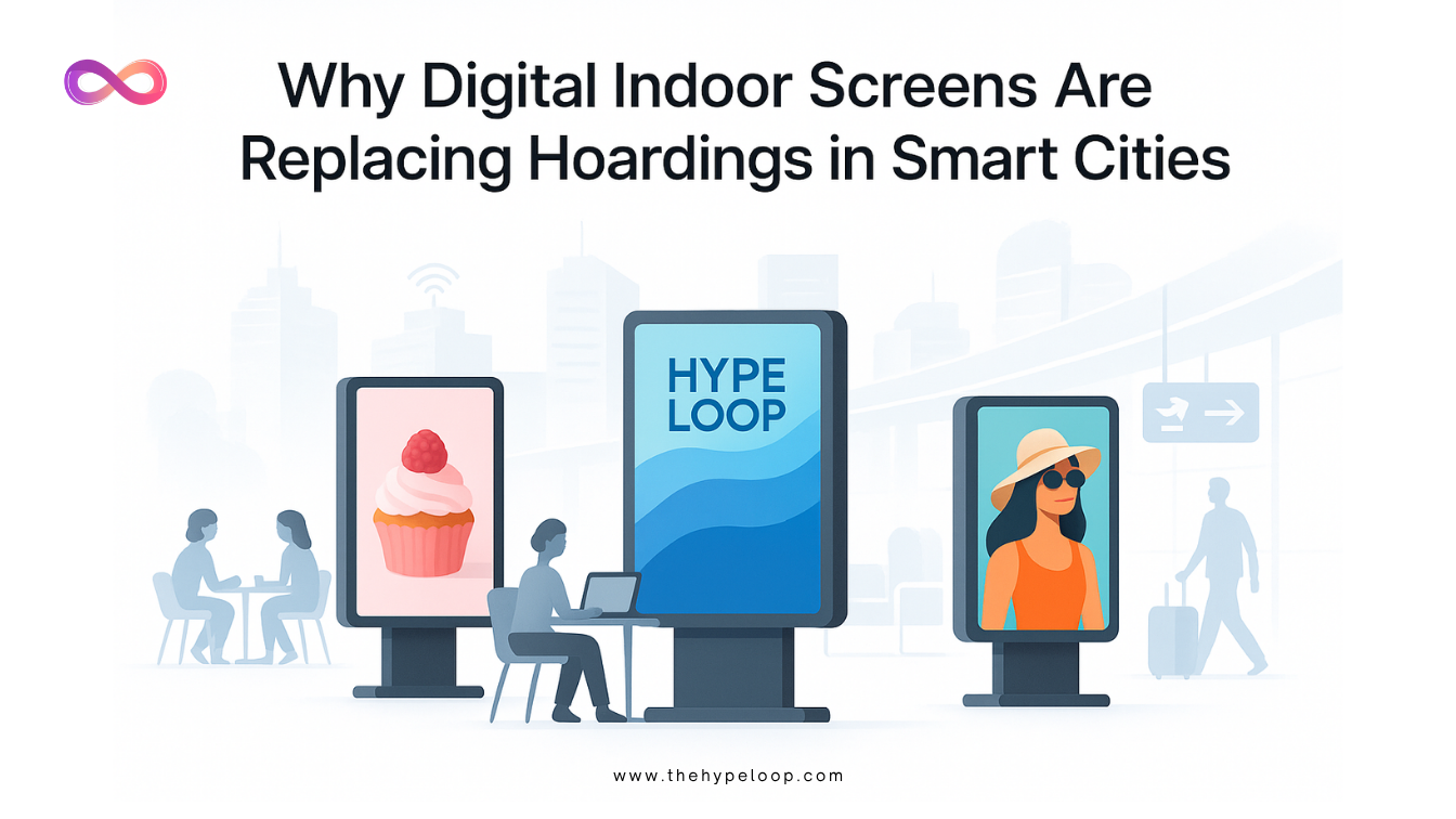 Digital indoor screens